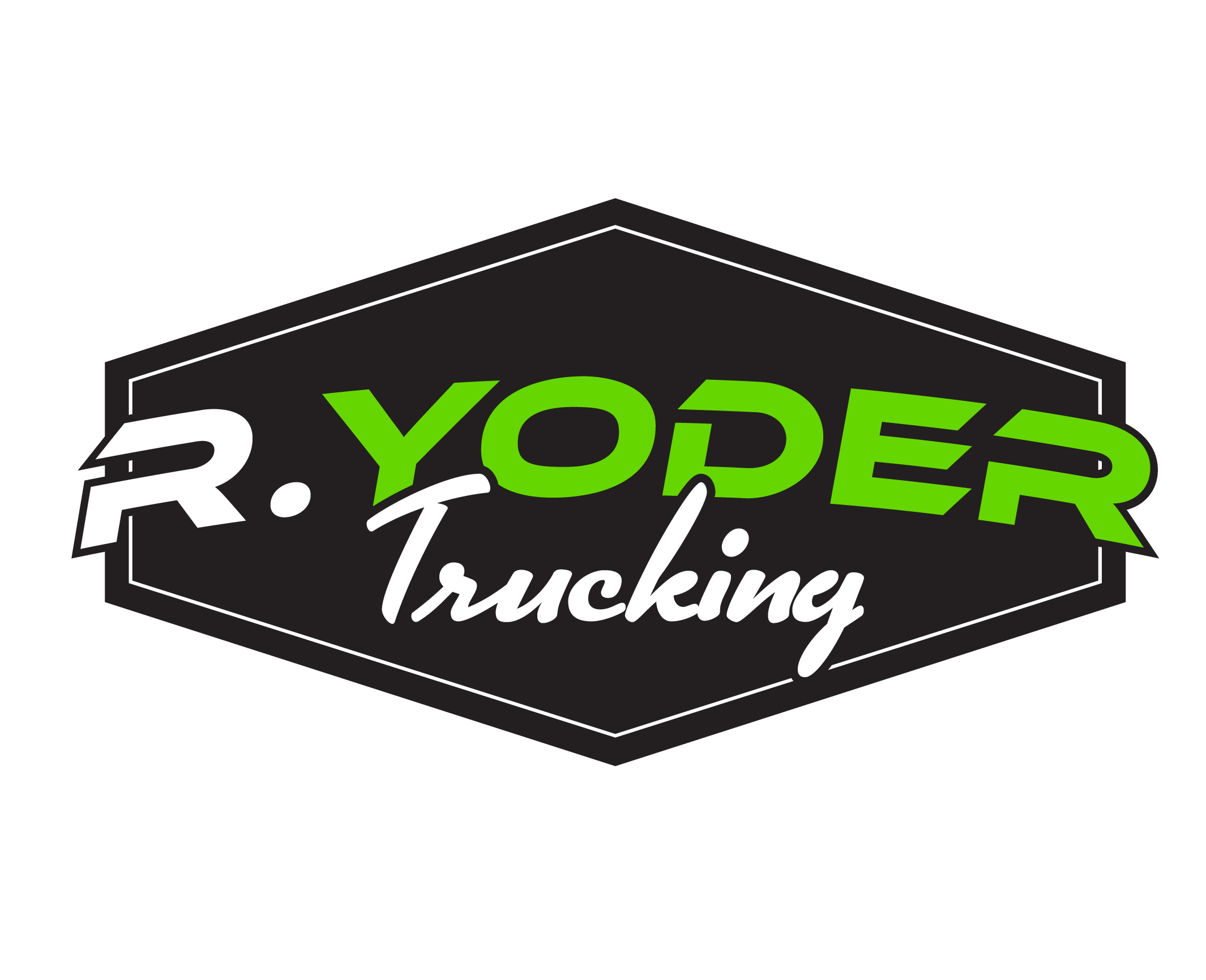 R. Yoder Trucking Logo